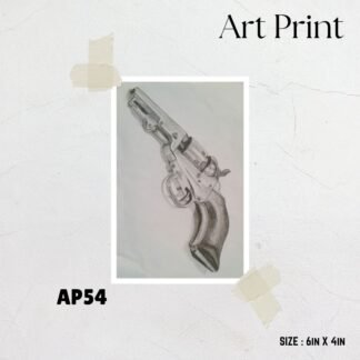 3D Gun - Pencil sketch