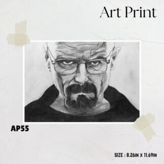 Walter White - BB - Charcoal Sketch