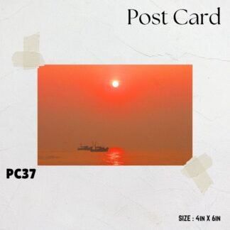 Sunrise with sailing boat 2