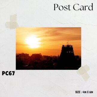 Parthasarathy temple sunset